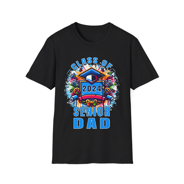 Class of 2024 Senior 2024 Graduation Vintage School Dad 2024 Shirts for Men