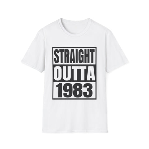 Vintage 1983 TShirt Men Limited Edition BDay 1983 Birthday Mens Tshirts