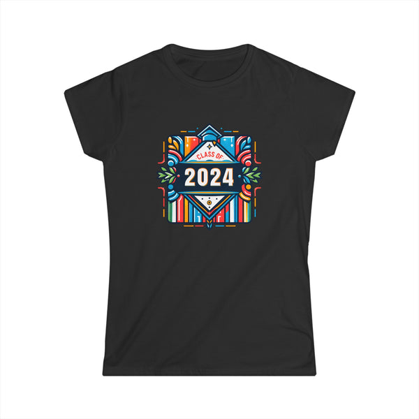 Class of 2024 College University High School Future Graduate Womens Shirt