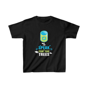 I Speak For Trees Planet Save Earth Day Graphic T Shirts for Boys