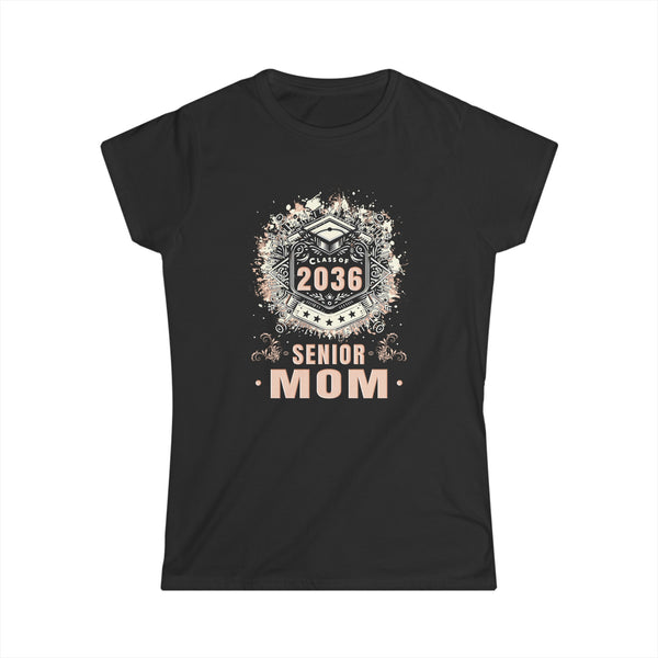 Senior Mom Class of 2036 Senior Year Proud Mom Senior 2036 Women Shirts