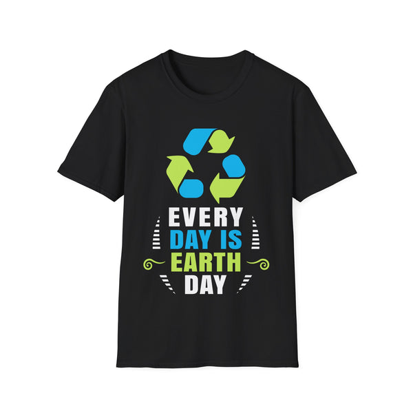 Happy Earth Day Tshirt Everyday is Earth Day Environmental Mens Shirt