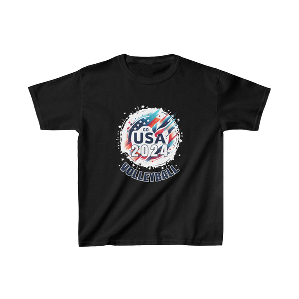 USA 2024 Summer Games Volleyball America Sports 2024 USA Girls Tops