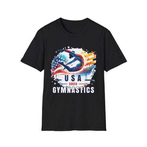 USA 2024 Games United States Gymnastics America 2024 USA Mens T Shirt