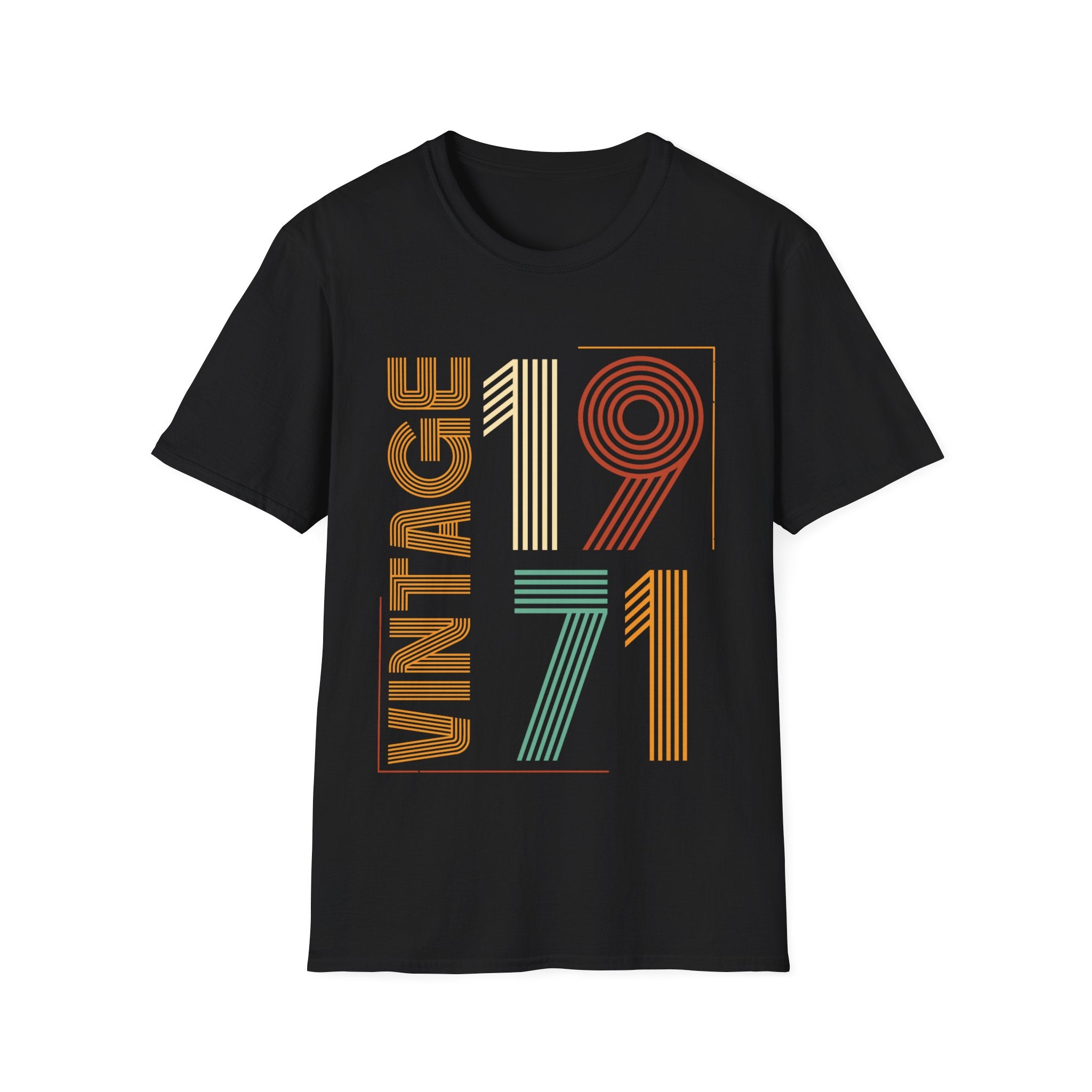 Vintage 1971 TShirt Men Limited Edition BDay 1971 Birthday Men Shirts