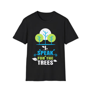 I Speak For The Trees Shirt Gift Environmental Earth Day Shirts for Men