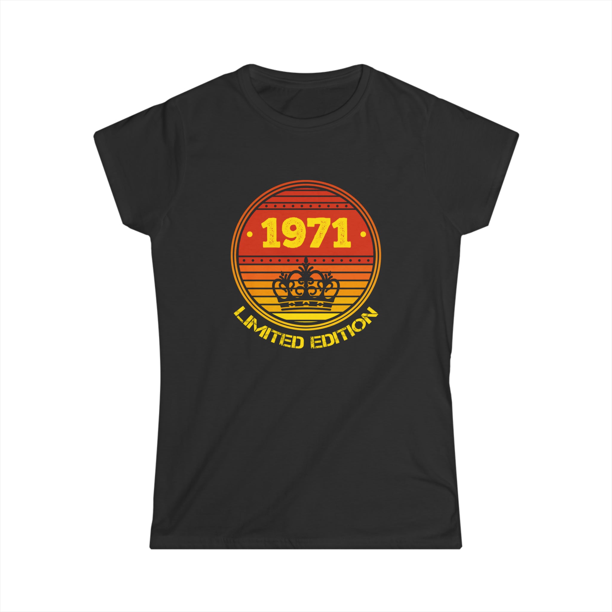 Vintage 1971 TShirt Women Limited Edition BDay 1971 Birthday Womens T Shirts