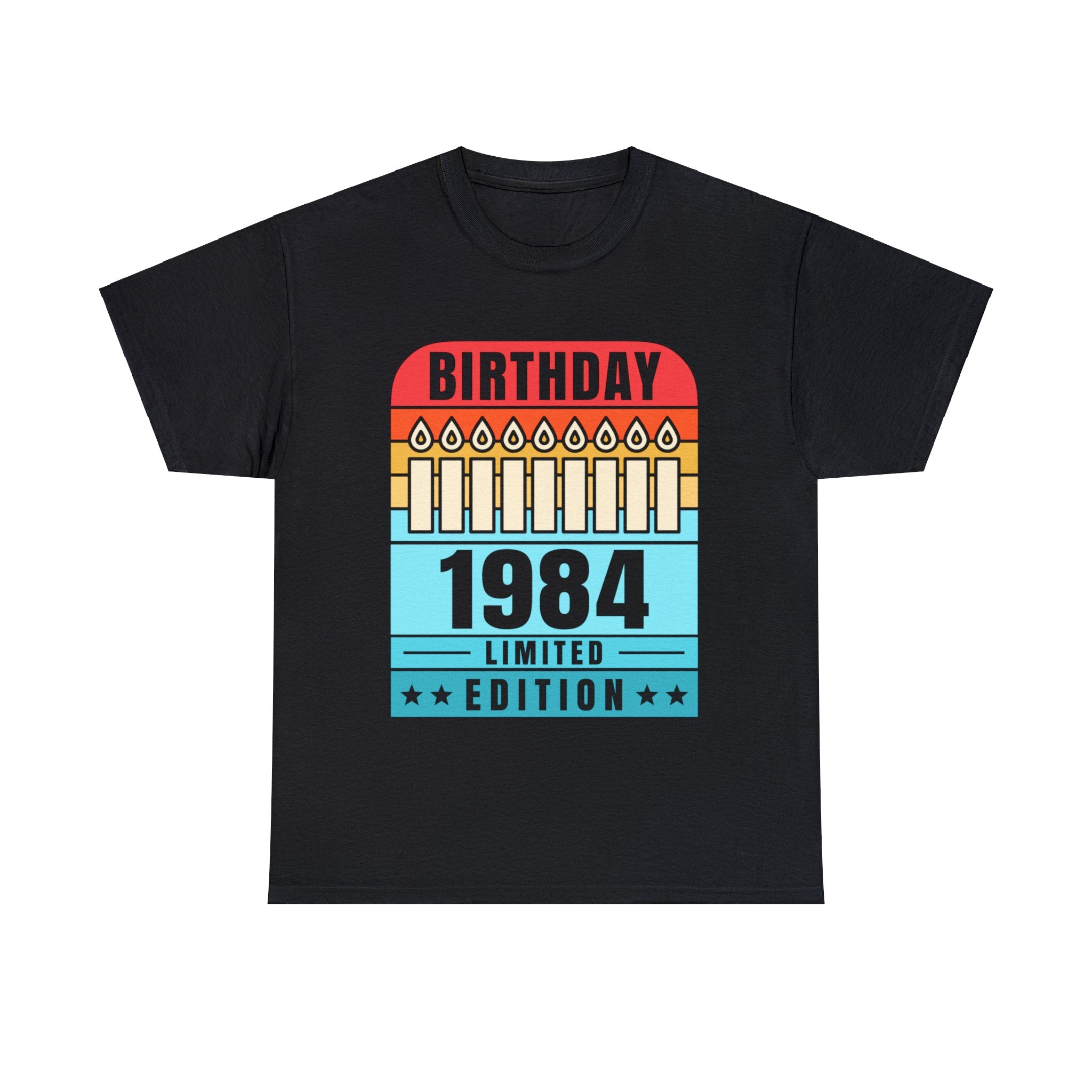 Vintage 1984 TShirt Men Limited Edition BDay 1984 Birthday Mens Shirt Plus Size Big and Tall