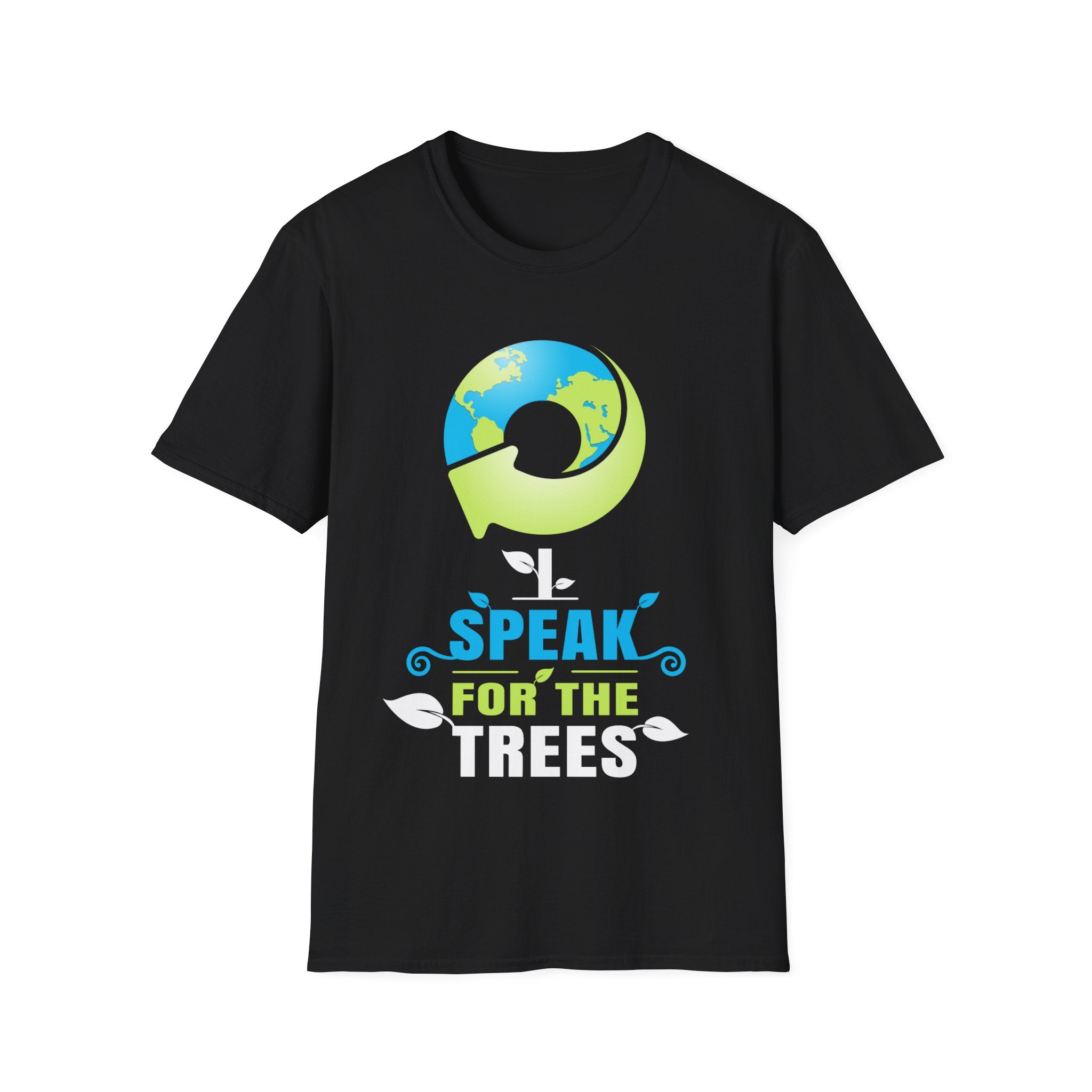 I Speak For The Trees Shirt Gift Environmental Earth Day Mens T Shirts