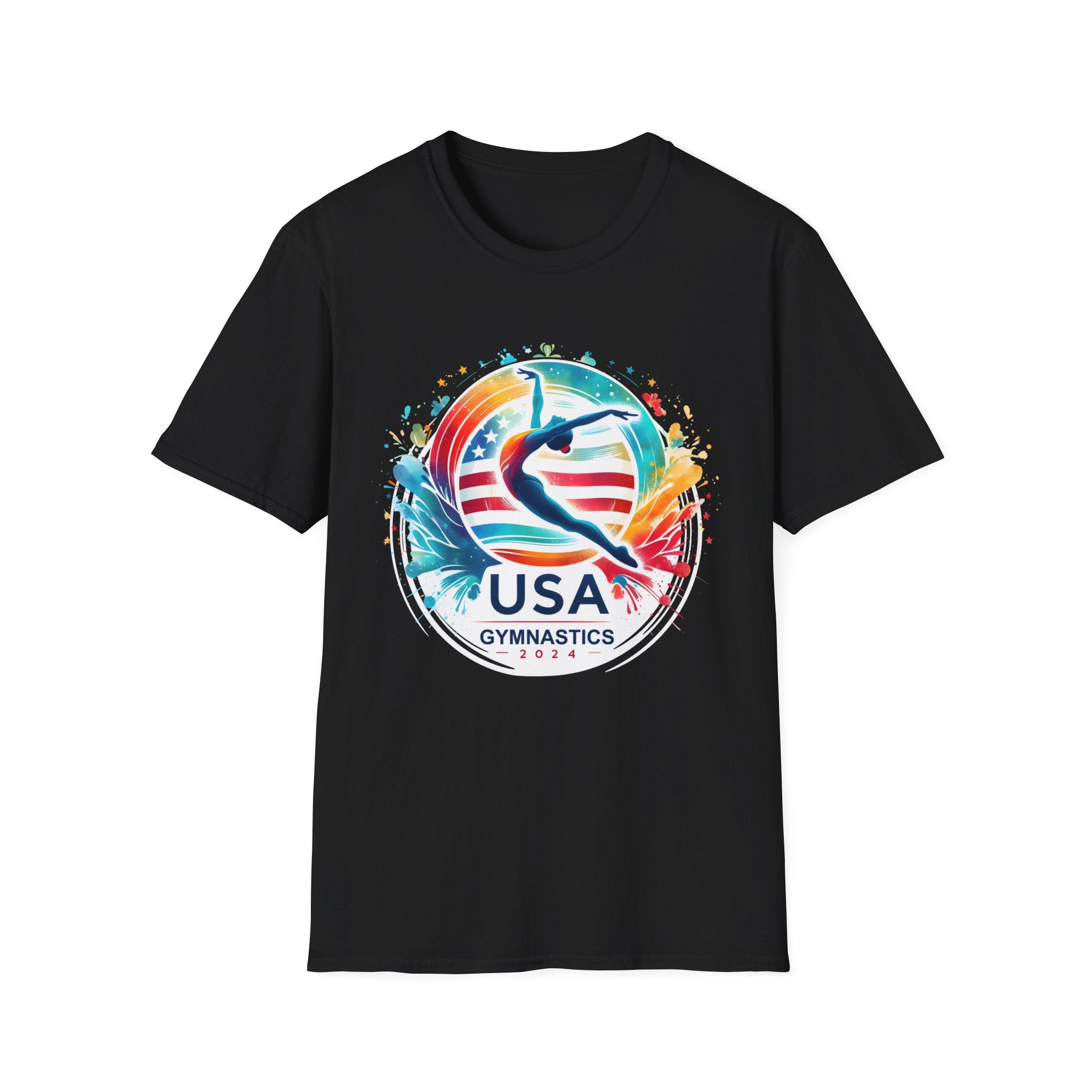 USA 2024 Games United States Gymnastics America 2024 USA Mens Shirts