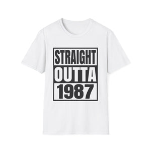 Vintage 1987 TShirt Men Limited Edition BDay 1987 Birthday Mens T Shirt