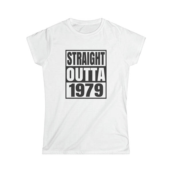 Vintage 1979 TShirt Women Limited Edition BDay 1979 Birthday Shirts for Women