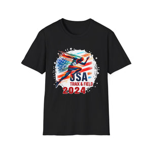 USA 2024 Go United States Running American Sport 2024 USA Shirts for Men