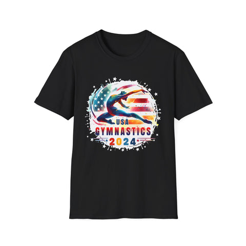 USA 2024 Games United States Gymnastics America 2024 USA Shirts for Men