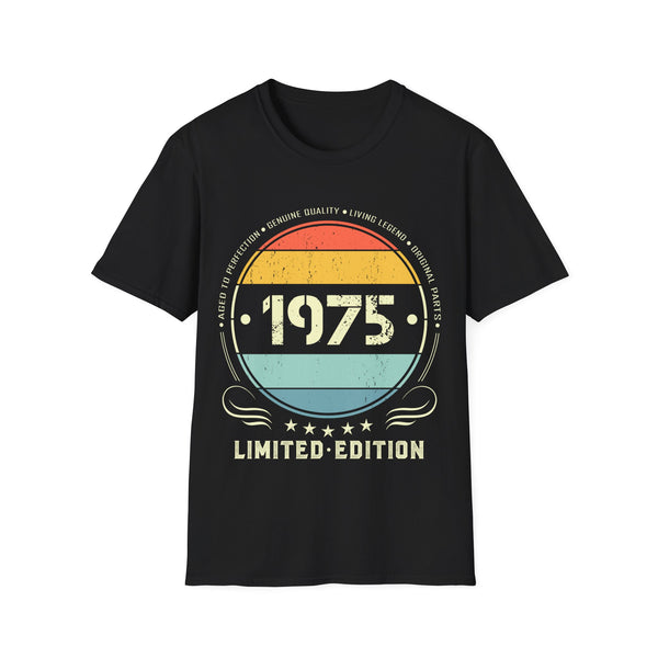 Vintage 1975 Limited Edition 1975 Birthday Shirts for Men Shirts for Men