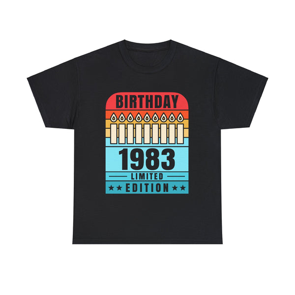 Vintage 1983 TShirt Women Limited Edition BDay 1983 Birthday Womens Shirt Plus Size