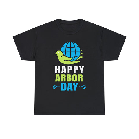 Happy Arbor Day Shirts Earth Day Shirts Save the Planet Big and Tall Tshirts Shirts for Men