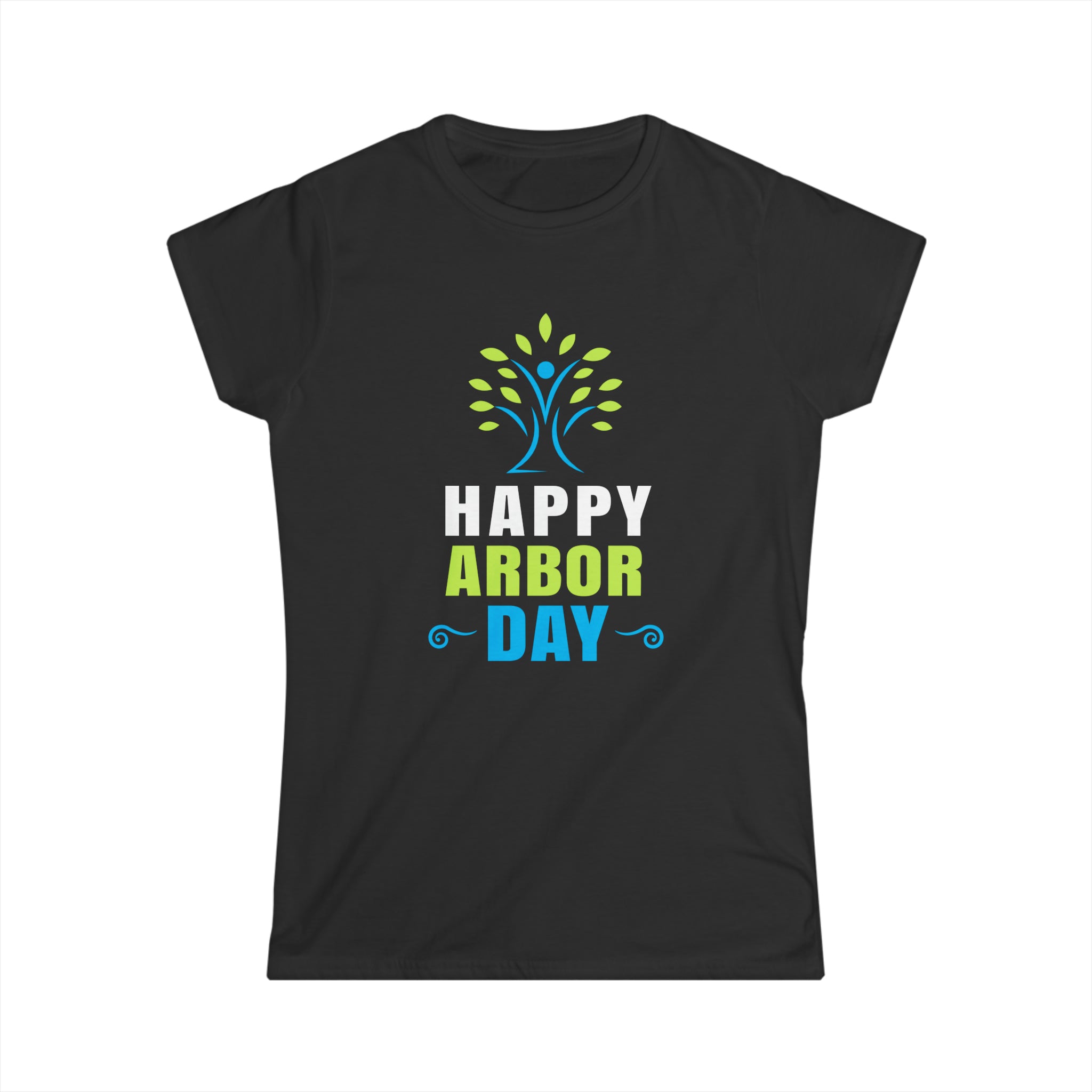 Happy Arbor Day Tree Hugger Cool Earth Day Arbor Day Womens Shirt