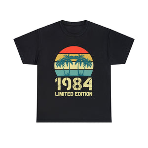 Vintage 1984 Birthday Shirts for Men Funny 1984 Birthday Men Shirts Big and Tall Plus Size