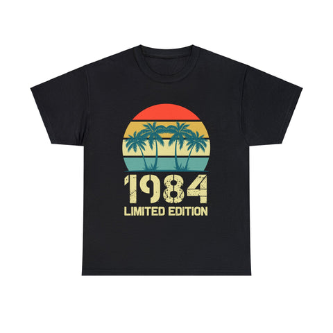 Vintage 1984 Birthday Shirts for Men Funny 1984 Birthday Men Shirts Big and Tall Plus Size