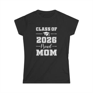 Senior Mom 2026 Proud Mom Class of 2026 Mom of 2026 Graduate Womens Shirt
