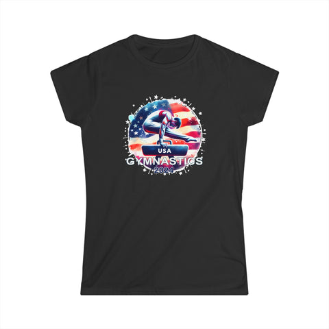 USA 2024 Games United States Sport 2024 USA Mens Gymnastics Womens Shirts