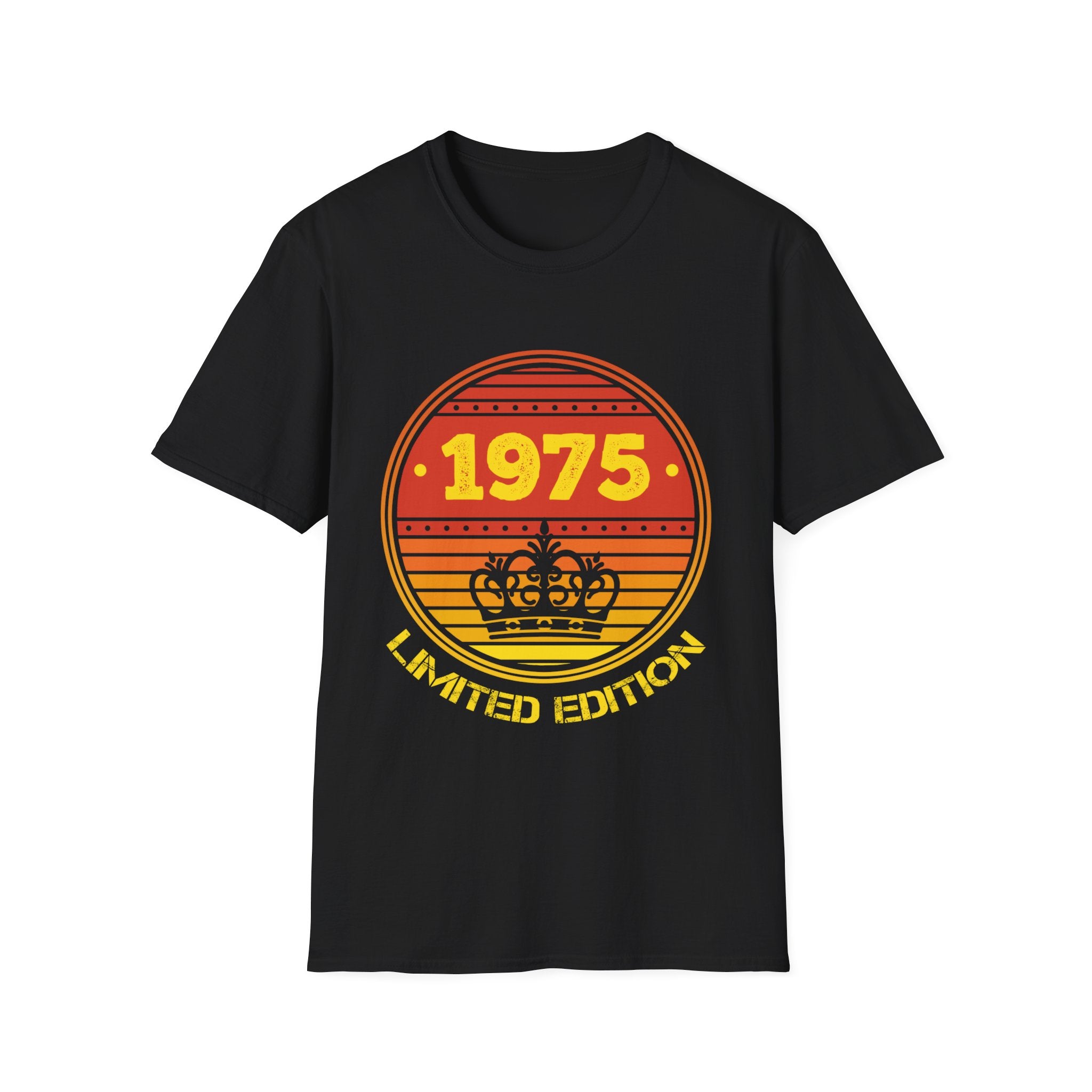 Vintage 1975 TShirt Men Limited Edition BDay 1975 Birthday Mens Tshirts