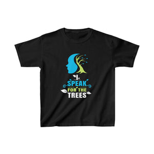 Nature Shirt I Speak For The Trees Save the Planet Boys Tshirts