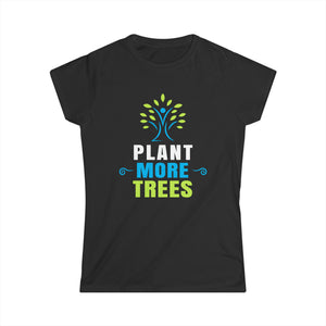 Happy Arbor Day Shirt Earth Day Save the Planet Plant Trees Women Tops