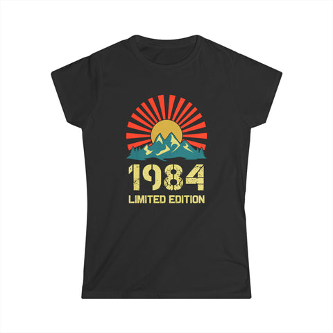 Vintage 1984 Limited Edition 1984 Birthday Shirts for Women Womens T Shirt