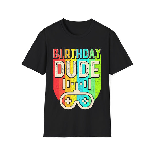 Perfect Dude Birthday Boy Birthday Dude Video Game Birthday Gifts Gamer Mens T Shirts