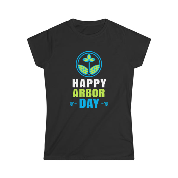 Happy Arbor Day Shirt Earth Day Shirt Tree Planting Women Tops