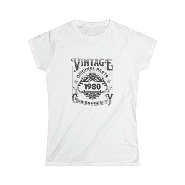 Vintage 1980 TShirt Women Limited Edition BDay 1980 Birthday Womens T Shirt