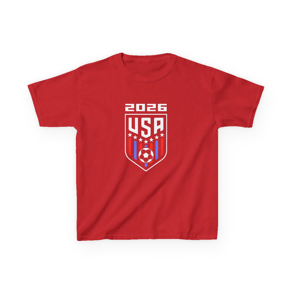 USA Player 2026 Team Boys Kids Girls Youth Teen USA 2026 T-Shirts for Kids