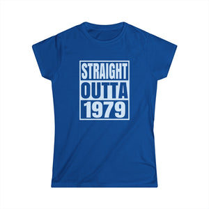 Vintage 1979 TShirt Women Limited Edition BDay 1979 Birthday Women Tops