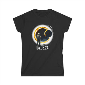 2024 Solar Eclipse American Totality Spring 4.08.24 Womens Shirts