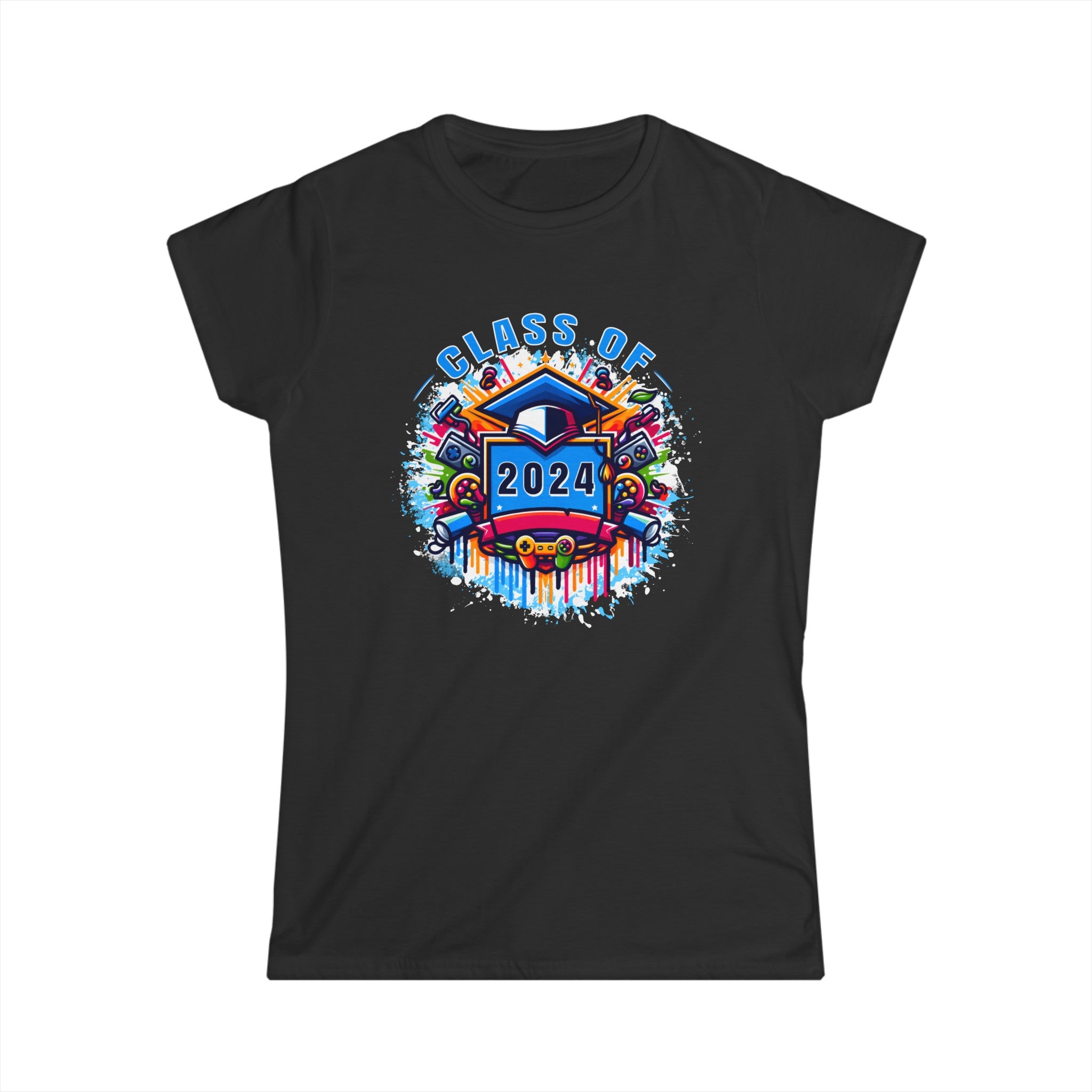 Class of 2024 College University High School Future Graduate Shirts for Women