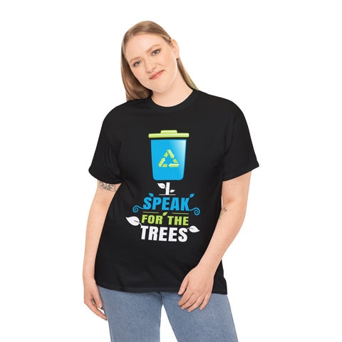 I Speak For The Trees Shirt Gift Environmental Earth Day Womens Shirt Plus Size