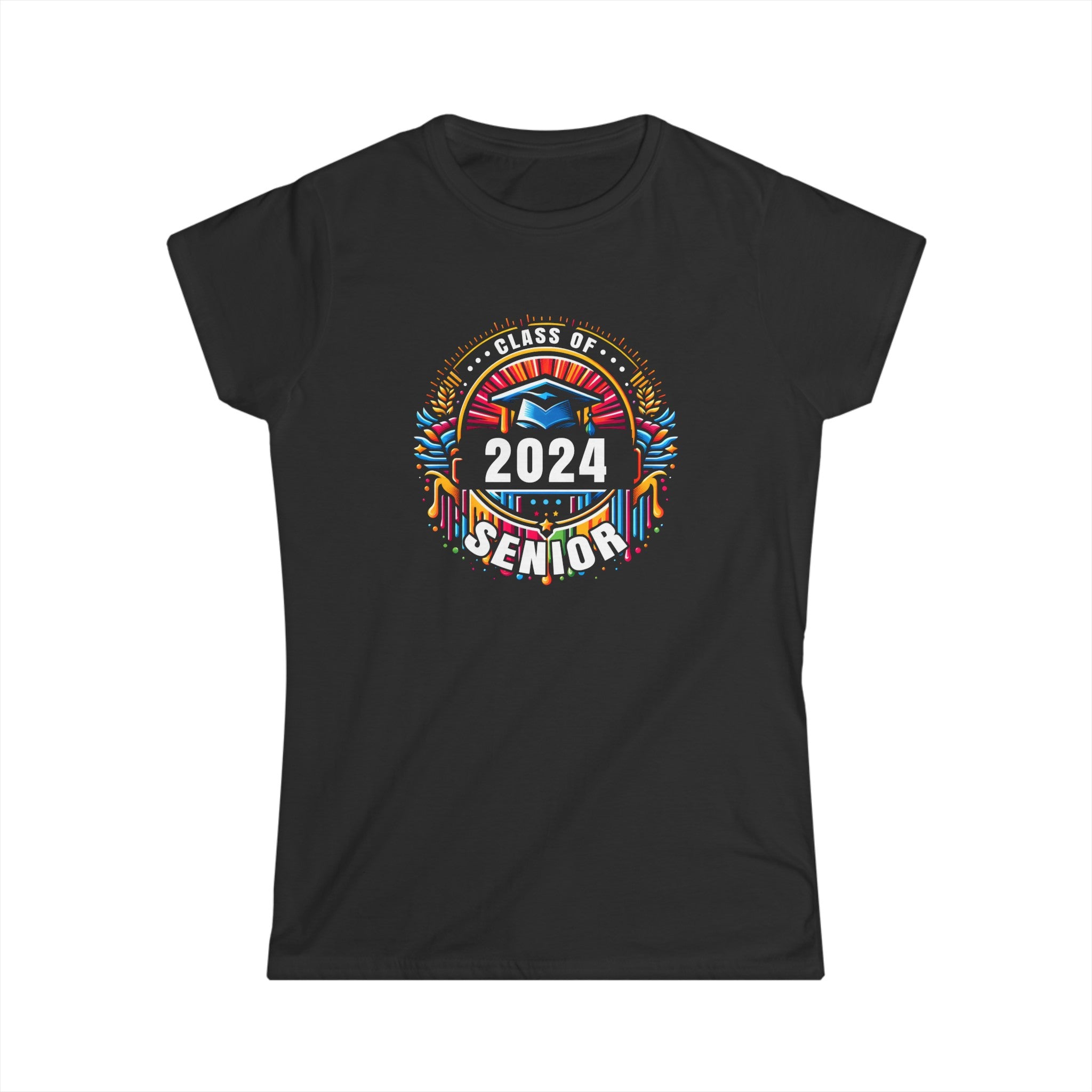 Senior 2024 Class of 2024 Graduation Decorations Senior 2024 Shirts for Women