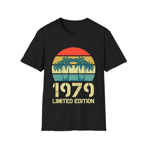 Vintage 1979 Birthday Shirts for Men Funny 1979 Birthday Mens Shirts