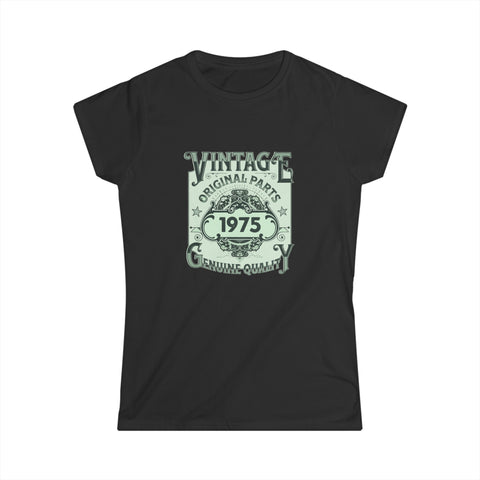 Vintage 1975 TShirt Women Limited Edition BDay 1975 Birthday Womens T Shirt