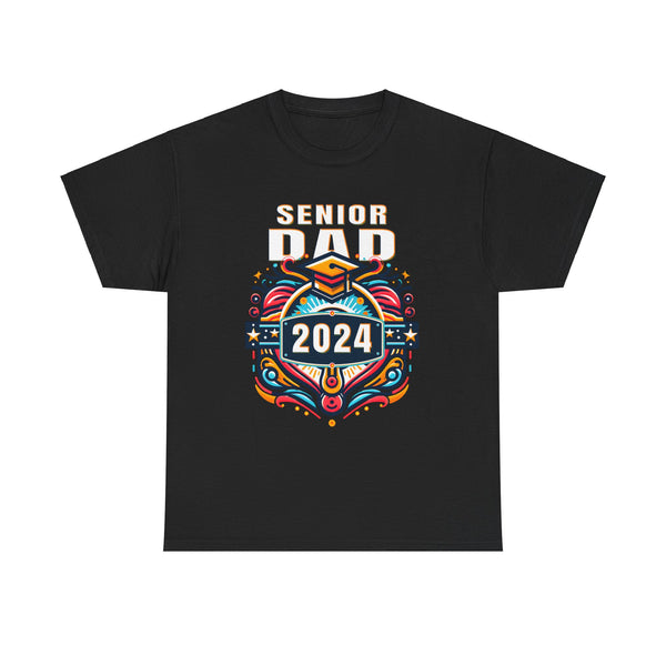 Dad Senior 2024 Class of 2024 Senior 24 Graduation 2024 Mens Tshirts for Men Big and Tall