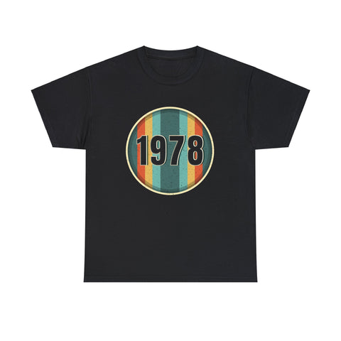 Vintage 1978 Birthday Shirts for Men Funny 1978 Birthday Mens Tshirts for Men Big and Tall
