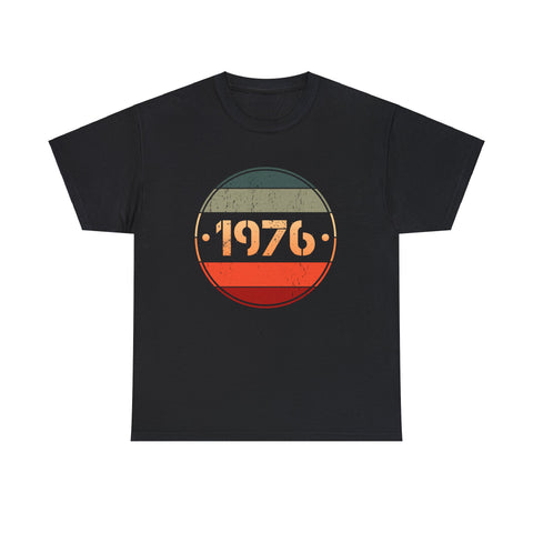 Vintage 1976 Limited Edition 1976 Birthday Shirts for Men Mens Tshirts for Men Big and Tall