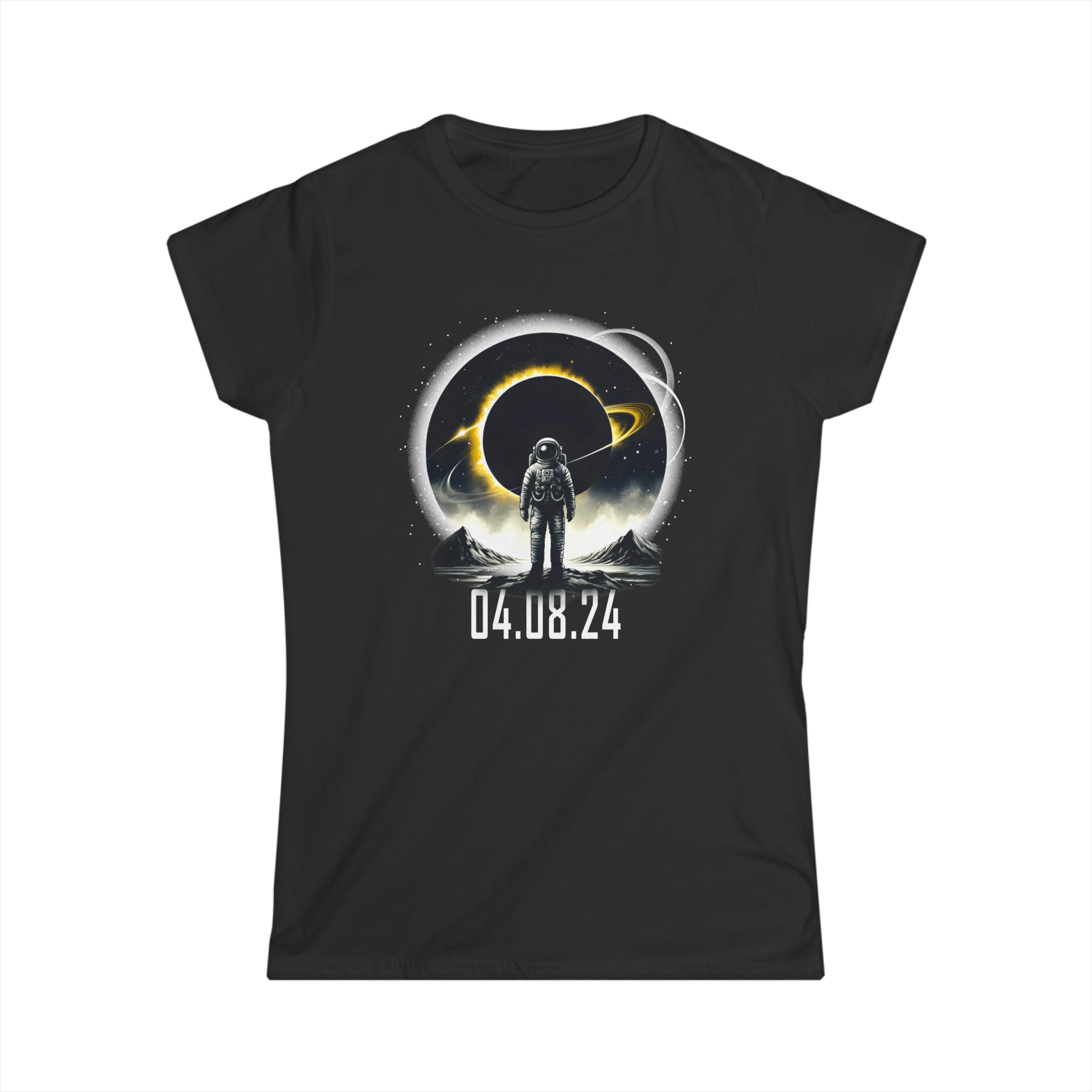 America Totality Spring 4.08.24 Total Solar Eclipse 2024 Shirts for Women