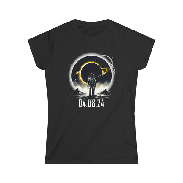 America Totality Spring 4.08.24 Total Solar Eclipse 2024 Shirts for Women