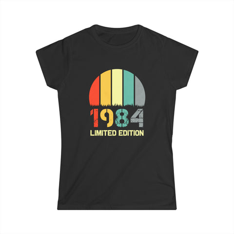 Vintage 1984 TShirt Women Limited Edition BDay 1984 Birthday Womens Shirt