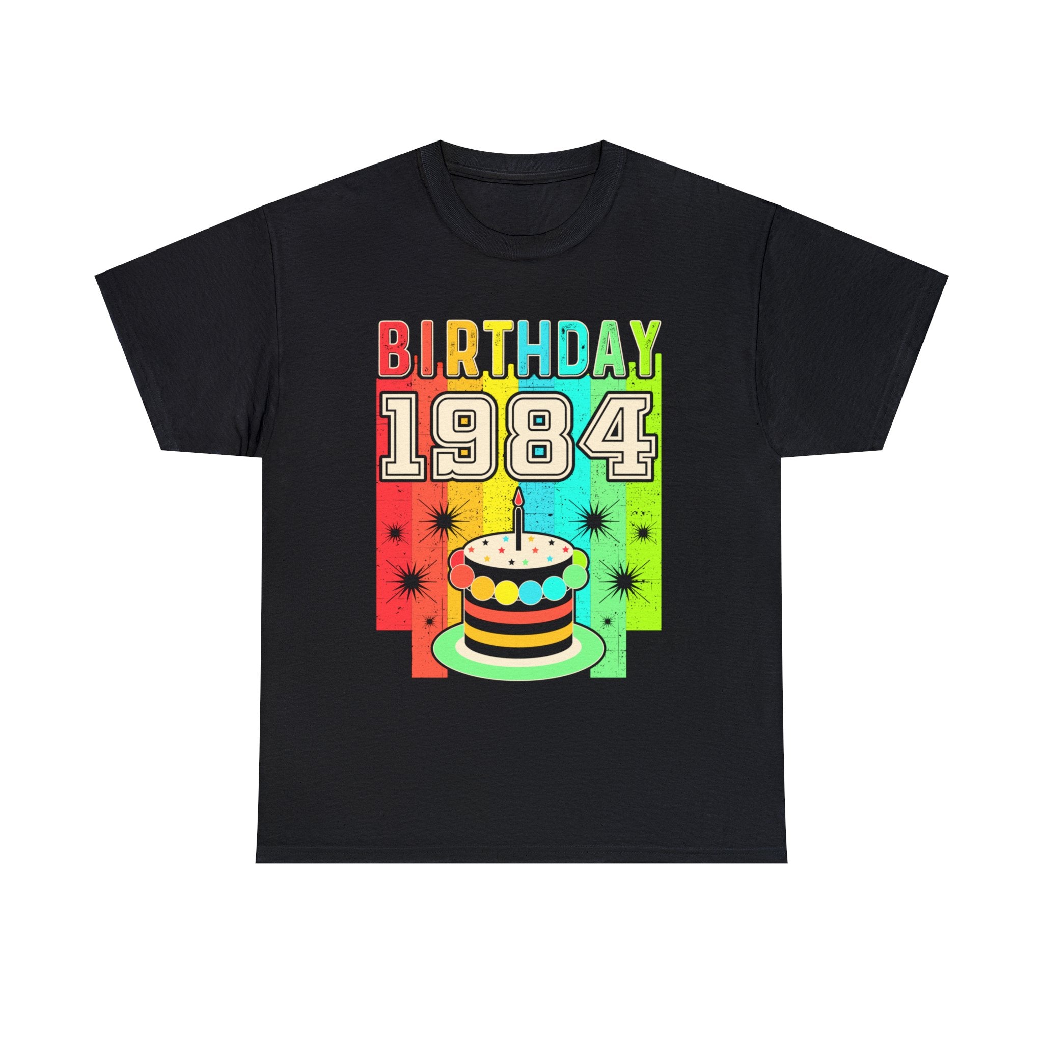 Vintage 1984 T Shirts for Men Retro Funny 1984 Birthday Mens Tshirts for Men Big and Tall