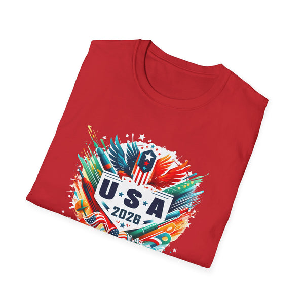 USA 2026 Go United States Sport USA Team 2026 USA T-Shirts for Men and Teens