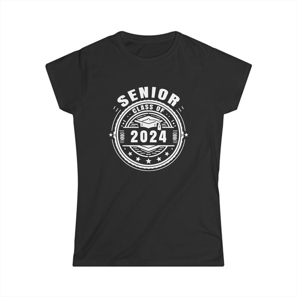 Senior 2024 Class of 2024 Senior 24 Graduation 2024 Womens Shirts